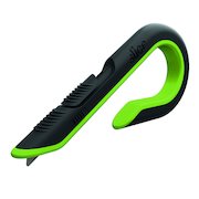 Slice Box Cutter Auto Retractable Green/Black 10503