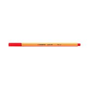 Stabilo Point 88 Fineliner Pen Red (10 Pack) 88/40