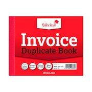 Silvine Duplicate Invoice Book 102x127mm (12 Pack) 616