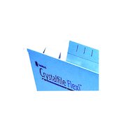 Rexel Crystalfile Flexi Tab Inserts White (50 Pack) 3000058