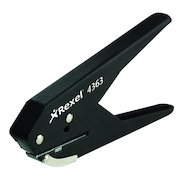 Rexel S120 Single Hole Plier Punch Black 20120041