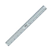 Clear Ruler 30cm (20 Pack) 801697