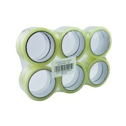 Clear Sticky Tape 24mmx66m (12 Pack) WX27017