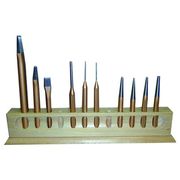 10 Piece Alloy Chisel and Punch Set