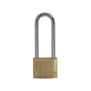 Faithfull Long Shackle Brass Padlock
