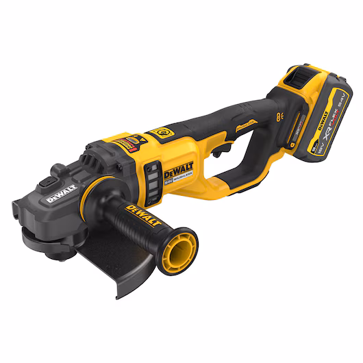 DeWalt DCG460X2-GB 54V XR Flexvolt 230mm Angle Grinder c/w 2 x 9ah Batteries