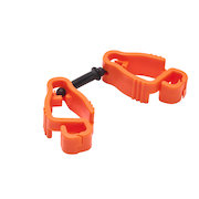 Orange PPE Caddy Glove Holder