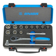 Unior ½" 14 Piece Socket Set