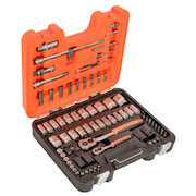 Bacho S800 1/4" and 1/2" Square Drive Spanner & Socket Set