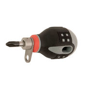 ERGO™ Stubby Phillips Screwdrivers Equipped with Safety Chuck