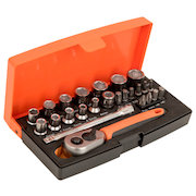 Bahco 25 Piece ¼” Socket Set