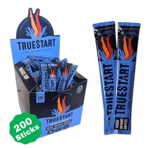 TrueStart Coffee Barista Grade Instant Decaf Coffee Sachet (46955TR)