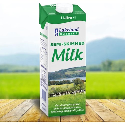 Lakeland Semi Skimmed UHT Milk (49797CP)