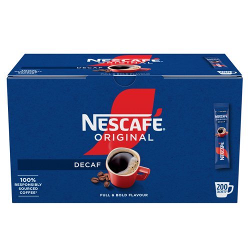 Nescafe Original Decaffeinated Instant Coffee Sticks (66830NE)