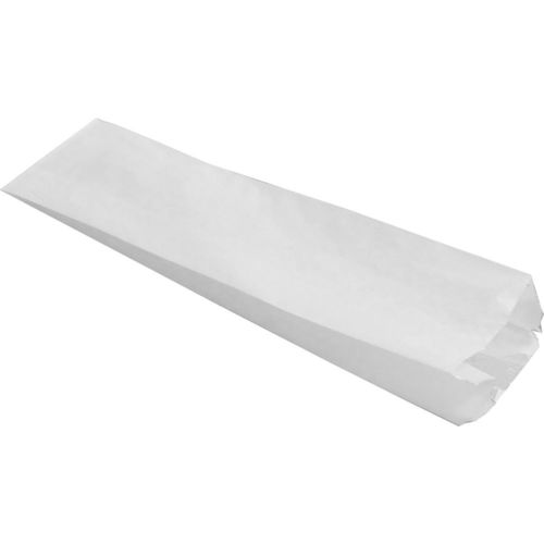 White Flat Paper Bag Strung (AN604-BB)