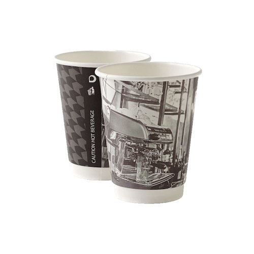 Double Wall Cups & Domed Sip thru Lids (AR206-8)