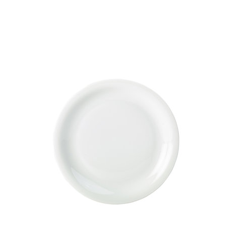 Narrow Rimmed Plates (AS336-22-W)