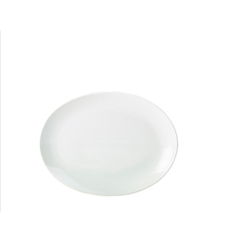Genware Porcelain Oval Plates (AS337-24-W)