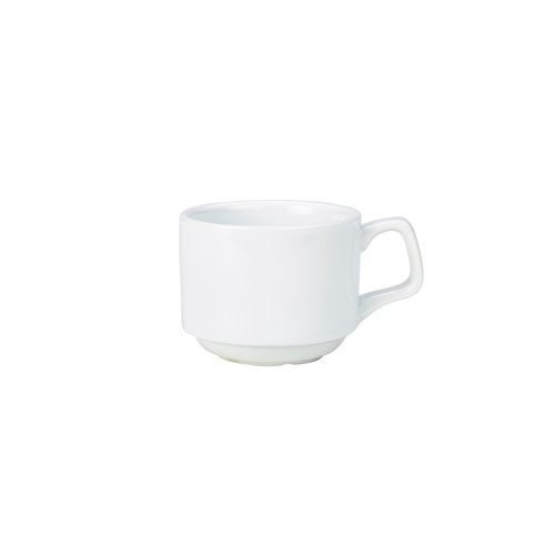 Genware Porcelain Stacking Cup (AS344-W)