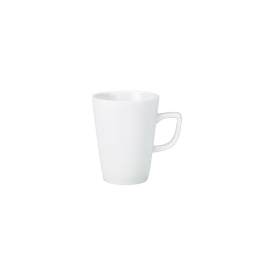 Genware Porcelain Conical Coffee Mug (AS348-W)