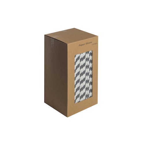 Paper Straws (AV001-BKW)