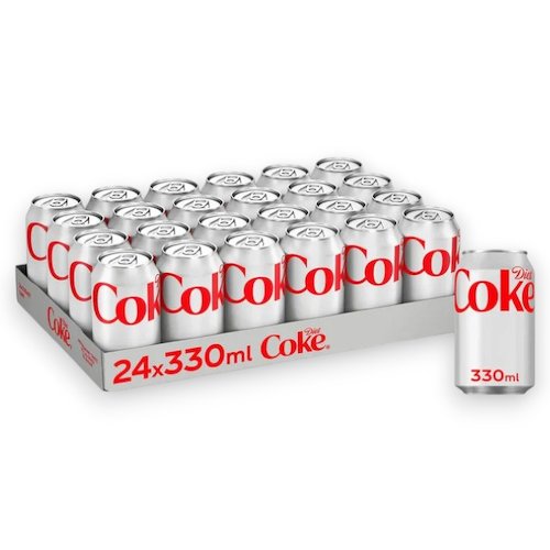 Diet Coke Soft Drink Cans (NWT304)