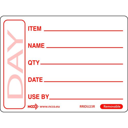 Item Date Use Labels (XB222)