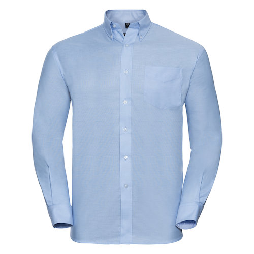 J932M Mens Long Sleeve Easycare Oxford Shirt (001090)