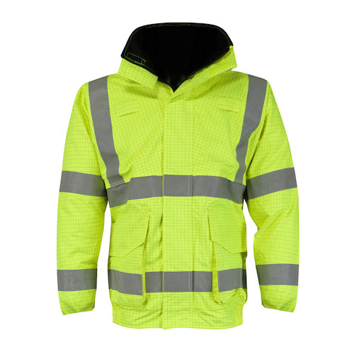 Flame Retardant Antistatic HiVis Bomber Jacket (116520)