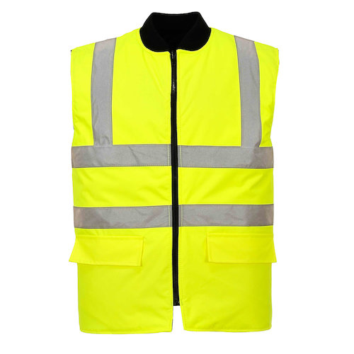 S469 HiVis Reversible Bodywarmer (5036108041848)