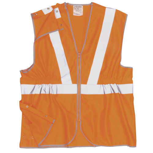 RT20 HiVis Zip Long Length Vest (5036108057474)