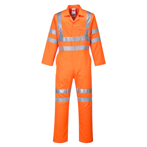 RT42 HiViz Polycotton Coverall RIS (5036108263851)