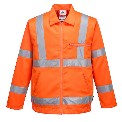 RT40 HiViz Polycotton Jacket RIS (5036108058082)