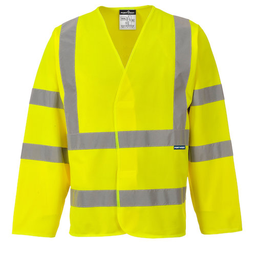 C473 Hi Vis Band & Brace Long Sleeved Vest (5036108141562)