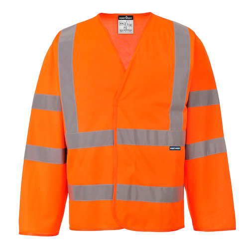 C473 Hi Vis Band & Brace Long Sleeved Vest (5036108141722)