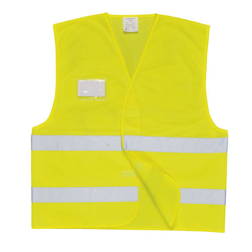 C494 HiVis Half Mesh Two Band Vest (5036108179732)