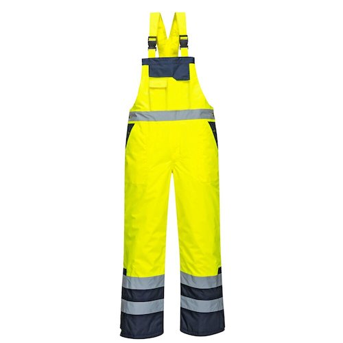 S489 Hi Vis Contrast Winter Bib and Brace (5036108180134)