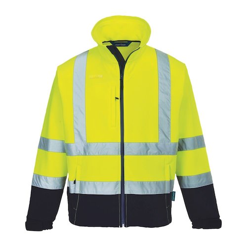 S425 Hi Vis Contract Softshell Jacket (5036108219124)