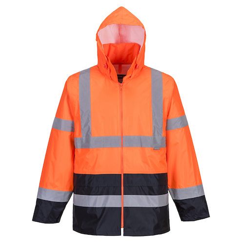 H443 Hi Vis Contrast Classic Rain Jacket (5036108247936)