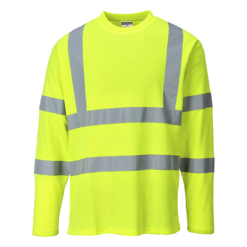 S278 HiVis Cotton Comfort T Shirt Long Sleeve (5036108250547)