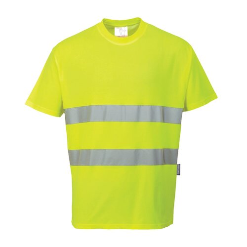 S172 HiVis Cotton Comfort T Shirt Short Sleeve (5036108262915)