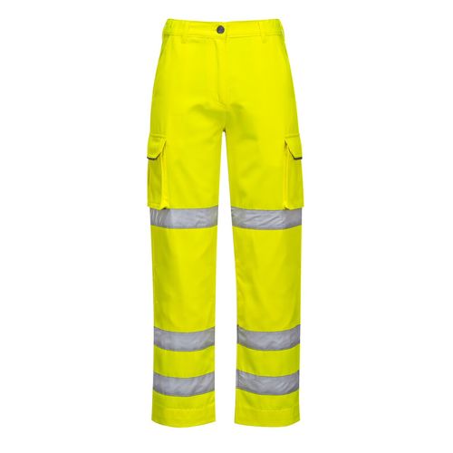 LW71 HiVis Ladies Three Band Work Trousers (5036108280964)