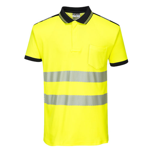 T180 PW3 HiViz Polo Shirt S/S (5036108287826)