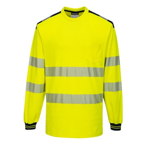 T185 PW3 HiVis Long Sleeve T Shirt (5036108303830)