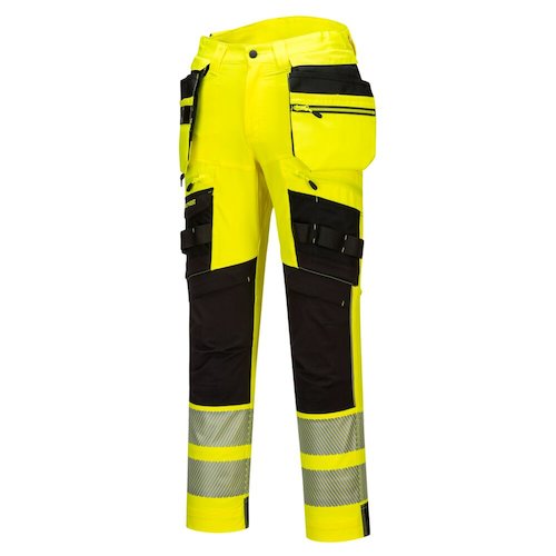 DX442 Hi Vis Detachable Holster Pocket Trousers (5036108336838)