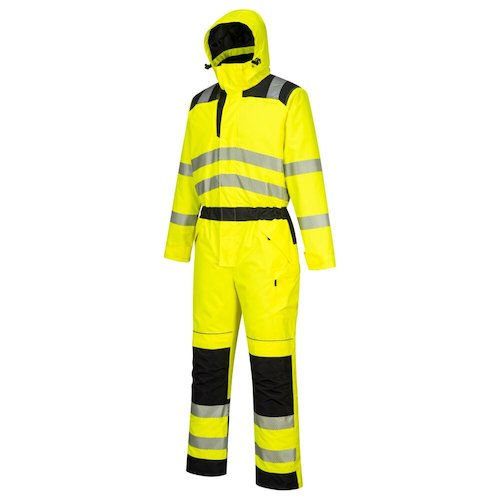 PW352 Hi Vis Winter Coverall (5036108339587)