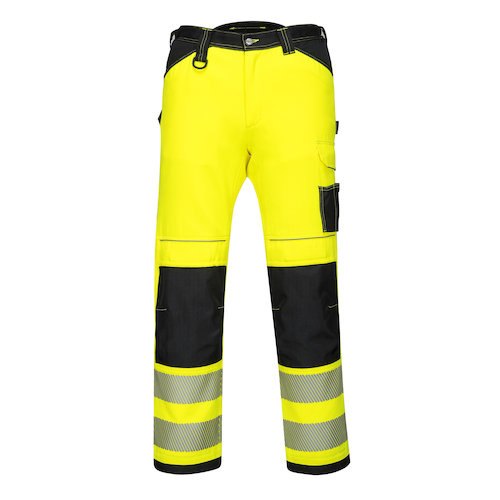 PW385 PW3 Hi Vis Ladies Stretch Work Trouser (5036108340323)