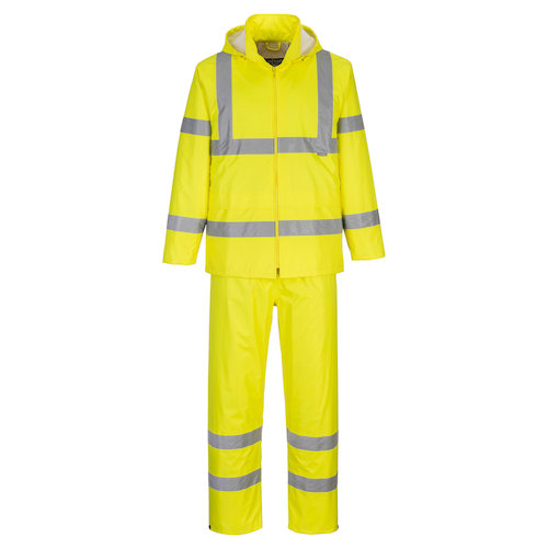 H448 HiVis Packaway Rain Suit (5036108352937)