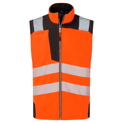 PW325 Hi Vis Softshell Gilet (5036108412785)