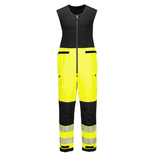 T150 PW3 HiVis Rain Salopettes (5036108443536)